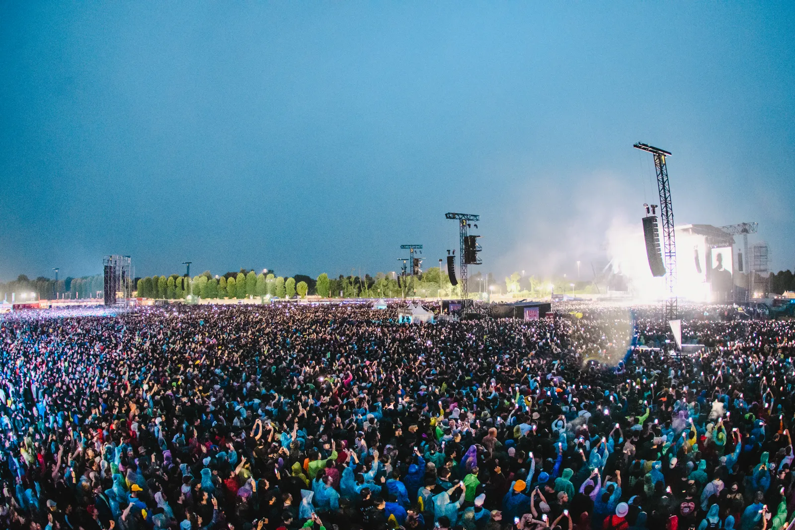 concerto all'Ippodromo di Milano